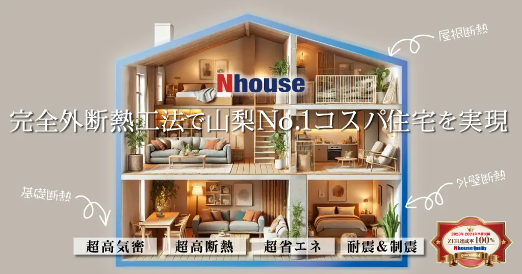 内装が見える住宅模型
